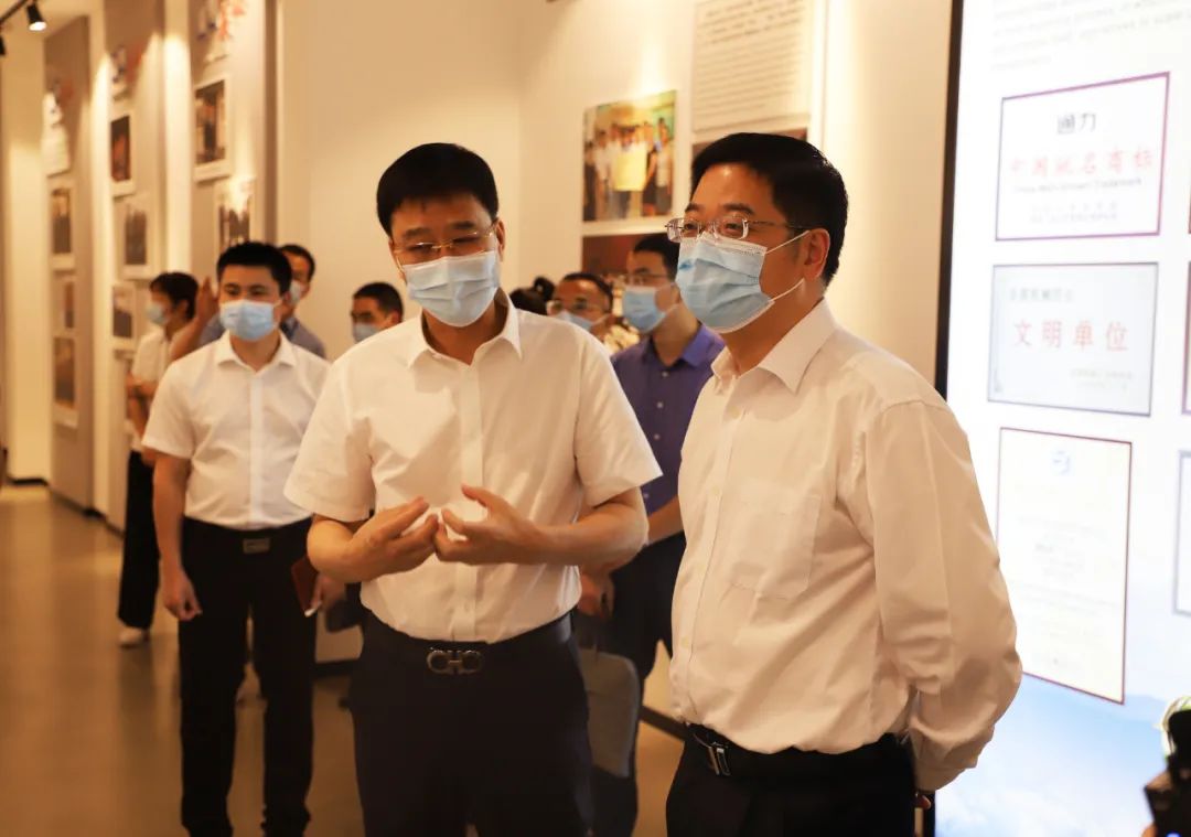 溫州市委常委、市紀委書記、市監(jiān)委主任張建明蒞臨通力科技調(diào)研
